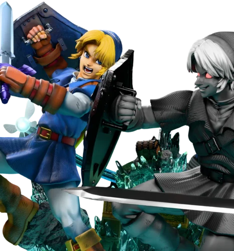 HERO OF TIME VS DARK HERO