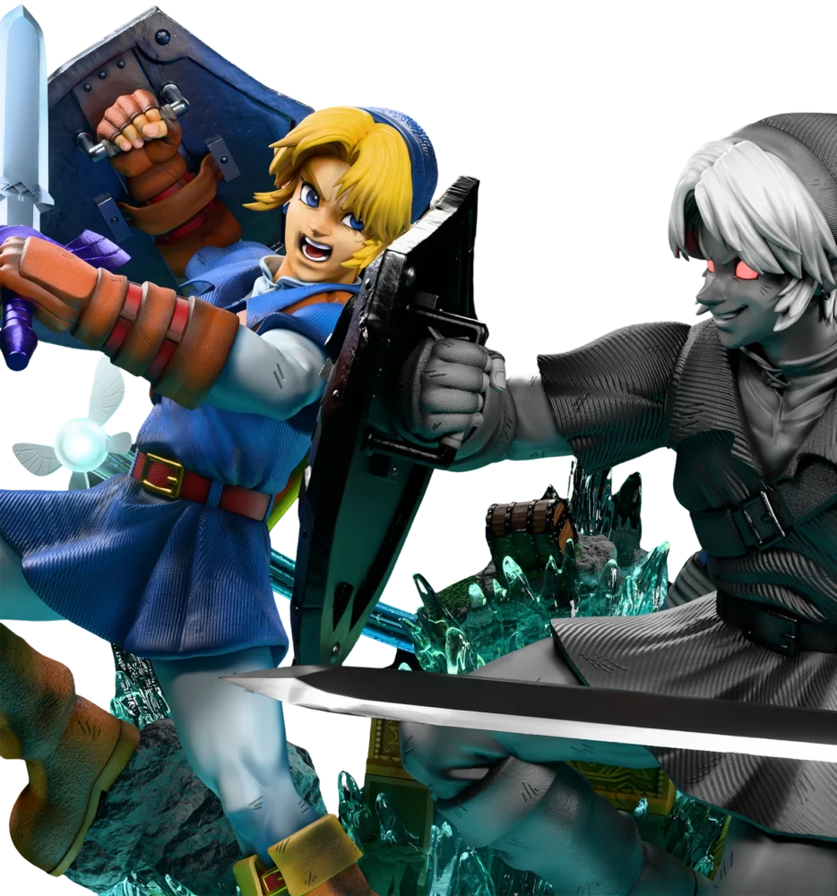 HERO OF TIME VS DARK HERO